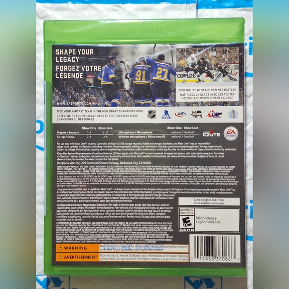 NHL 17 - XB1 (NEW) - Picture 2 of 3